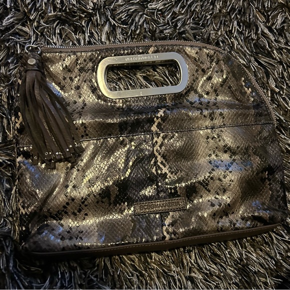 Max Azria- BCBG fold over purse - Picture 2 of 4